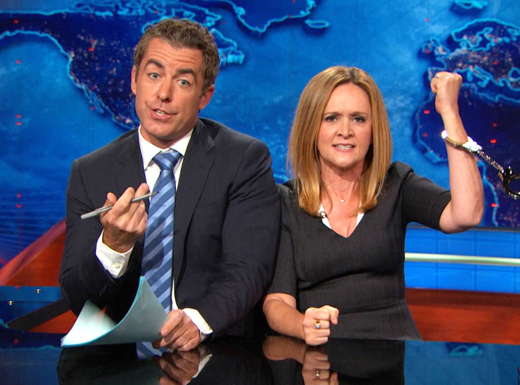 Jason Jones, Samantha Bee, The Daily Show Jason Jones, Samantha Bee, The Daily Show